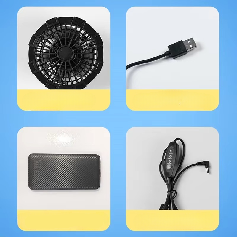 Cooling Vest with USB Rechargeable Fan for Men Women