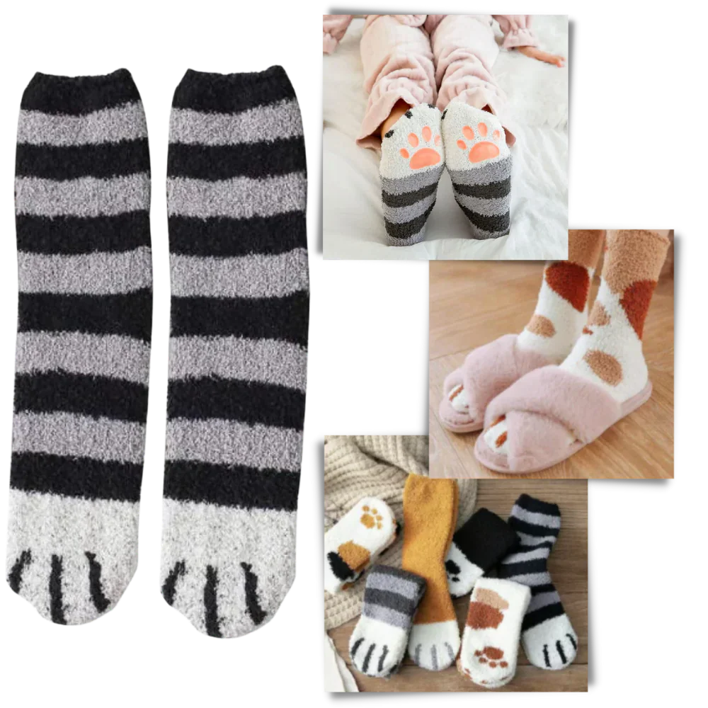 Cozy Kitty Warm Socks