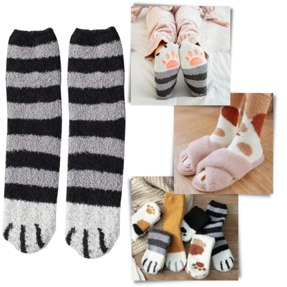 Cozy Kitty Warm Socks