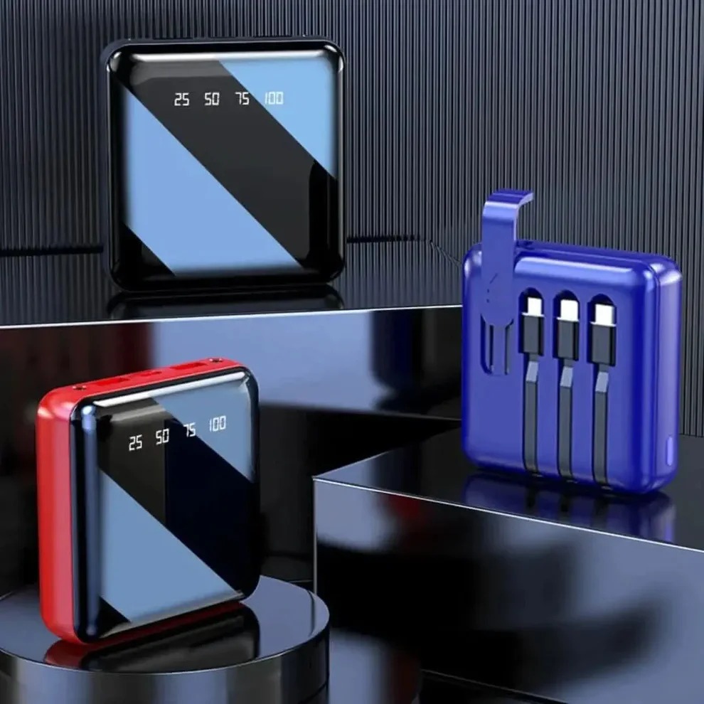 Compact Portable Charger 4-Port 20000mAh