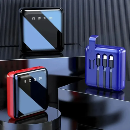 Compact Portable Charger 4-Port 20000mAh
