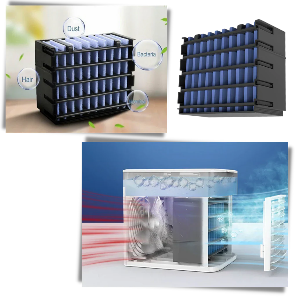 Compact Air Purifier Filter for Mini AC Unit