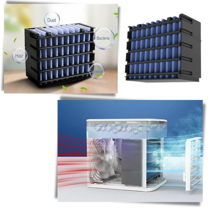 Compact Air Purifier Filter for Mini AC Unit