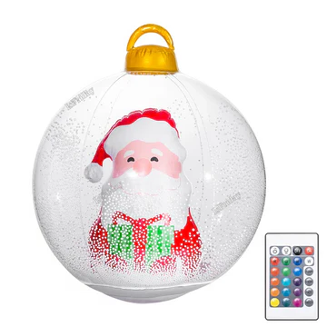 Decorative LED Illuminated Christmas Ball Ornament