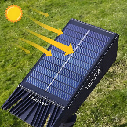 Outdoor LED Solar Powered Color Changing Spot Light