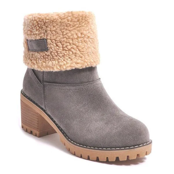 Warm Waterproof Women Snow Boots