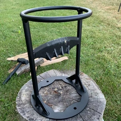 Compact Log Splitter Tool for Fast Firewood Cutting - Hehif