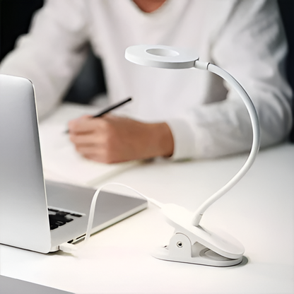 Portable LED Desktop Clip Light