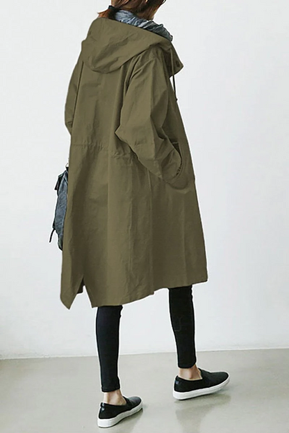 Rainproof Parka Jacket with Hood
