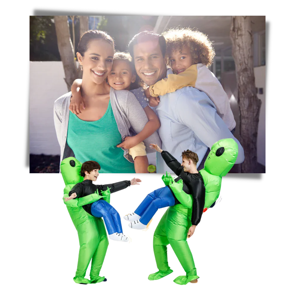 Fun Alien Blow Up Costume