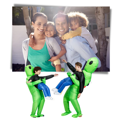 Fun Alien Blow Up Costume