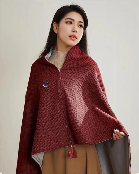 Cozy Electric Wrap Blanket - Hehif