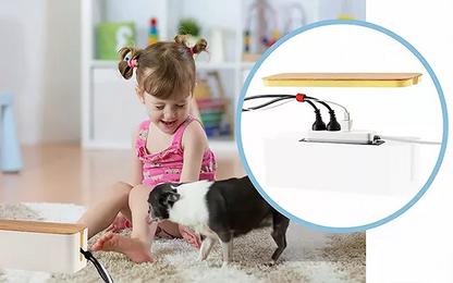 Cable Storage Box for Neat Cord Organization