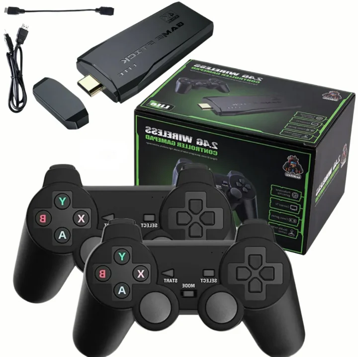 4K Mini Android TV Gaming Console with 64GB Storage - Hehif