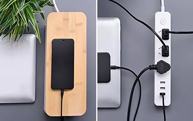 Cable Storage Box for Neat Cord Organization