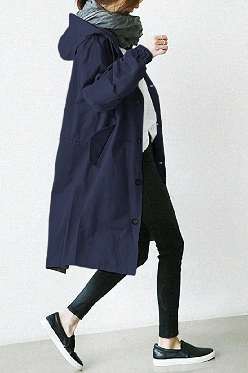 Rainproof Parka Jacket with Hood
