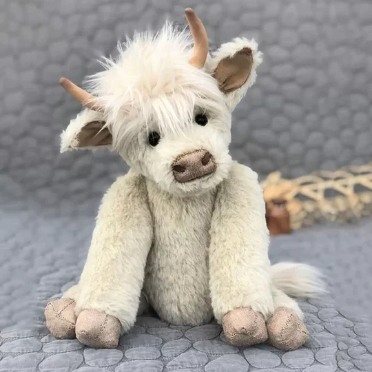 Authentic Farm Friendly Cow Soft Toy - Hehif