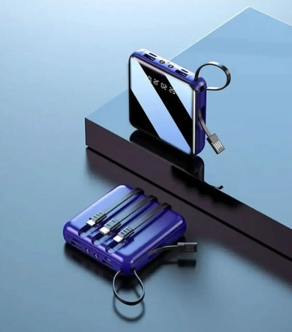 Compact Portable Charger 4-Port 20000mAh