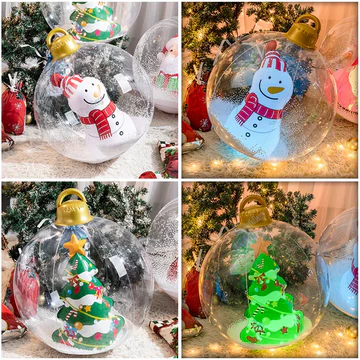 Decorative LED Illuminated Christmas Ball Ornament