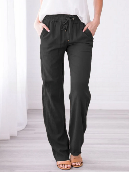 Lightweight Summer Linen Trousers