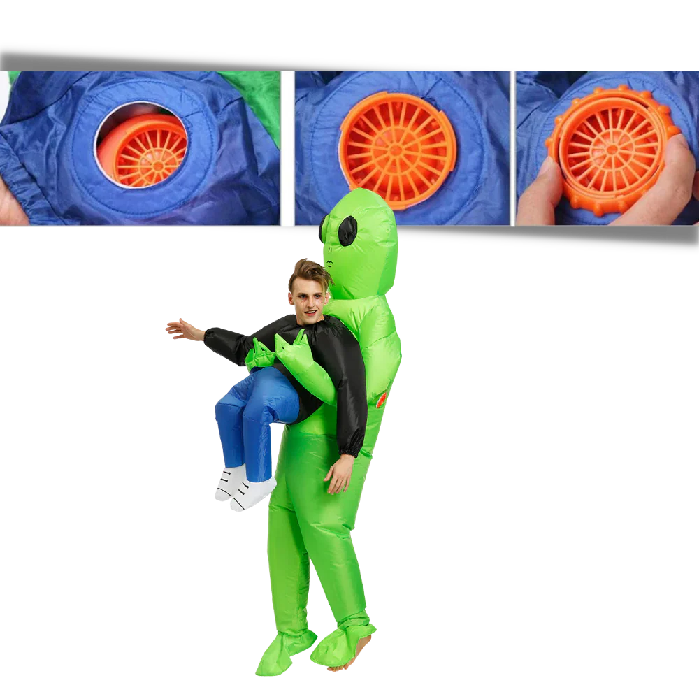 Fun Alien Blow Up Costume