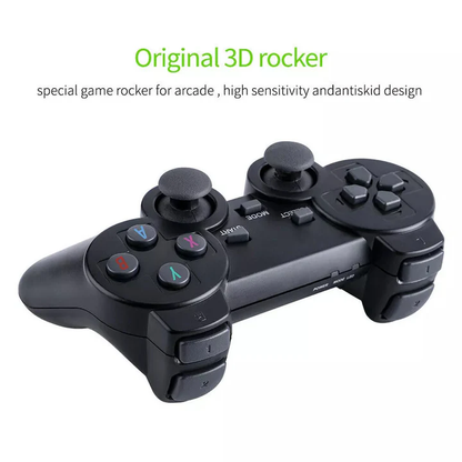 4K Mini Android TV Gaming Console with 64GB Storage