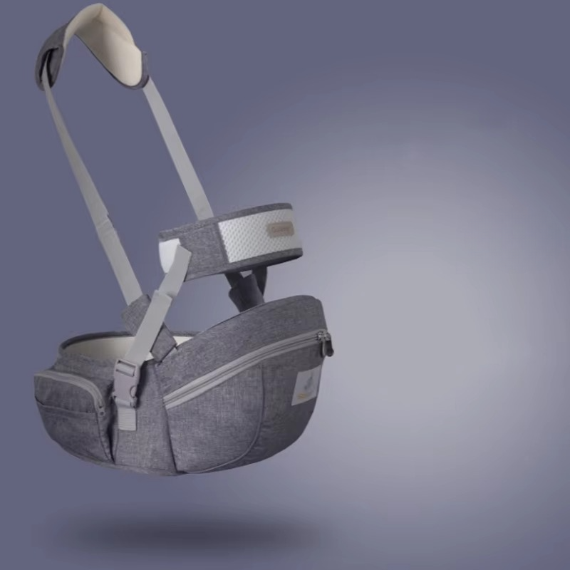 Comfortable Baby Sling with Adjustable Waist and Back Support - Hehif