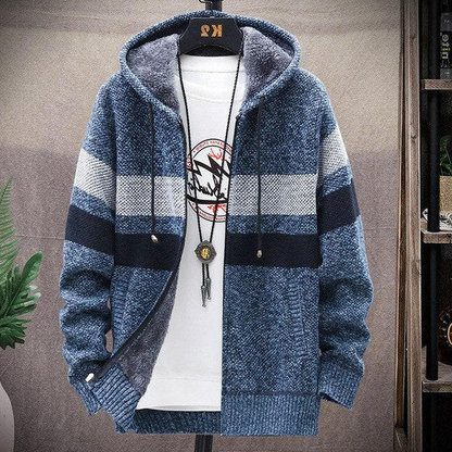 Relaxed Fit Striped Sweater