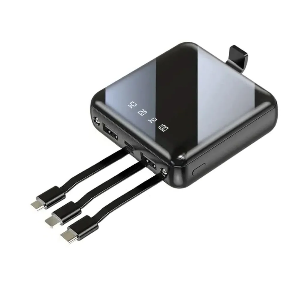 Compact Portable Charger 4-Port 20000mAh