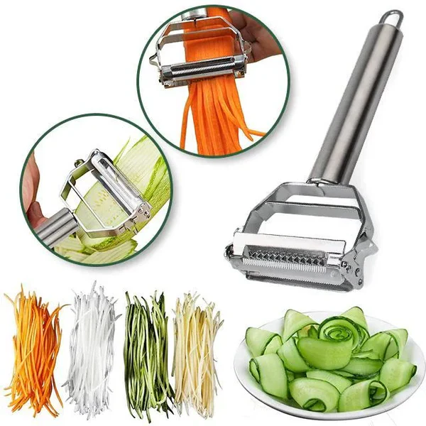 Easy 4-in-1 Kitchen Vegetable Peeler Set
