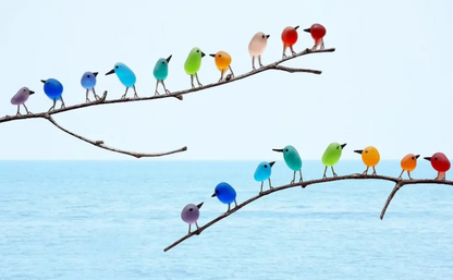 Beachy Bird Figurine Ocean Inspired Decor