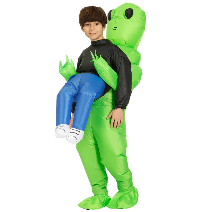 Fun Alien Blow Up Costume - Hehif