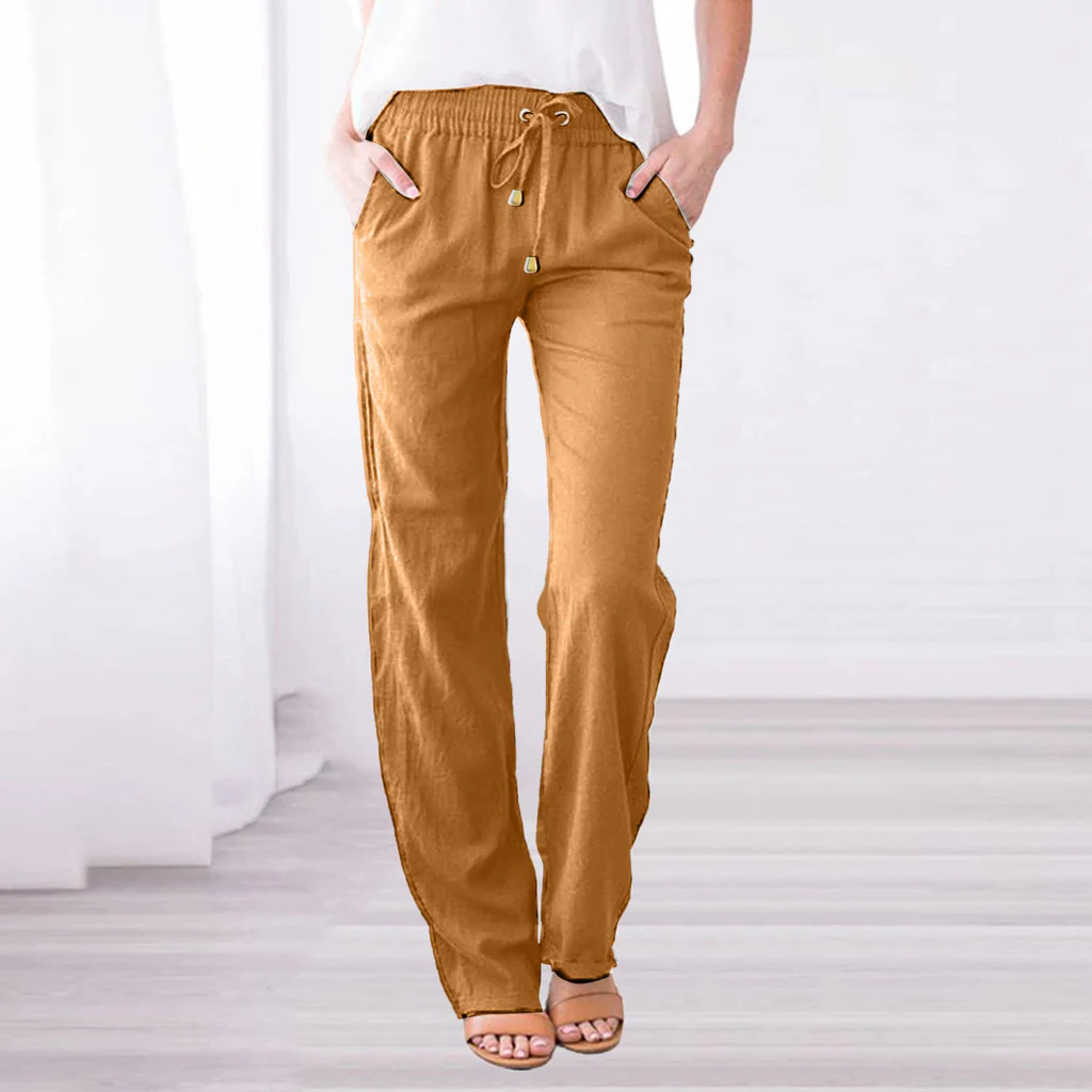 Lightweight Summer Linen Trousers