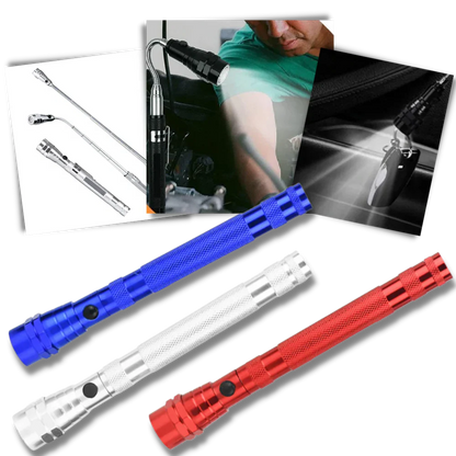 Compact Zoom Magnetic LED Torch