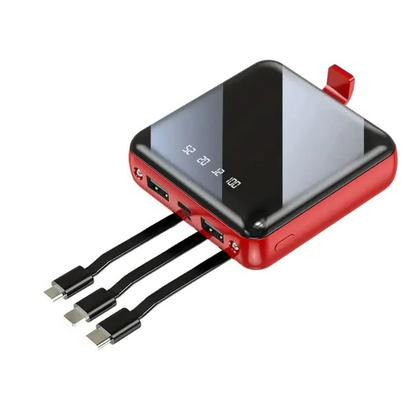 Compact Portable Charger 4-Port 20000mAh
