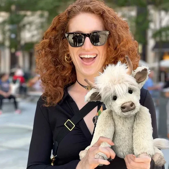 Authentic Farm Friendly Cow Soft Toy