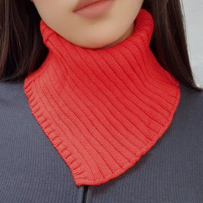Soft Cable Knit Scarf Neck Warmer
