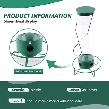 Wildlife Resistant Hanging Bird Feeder