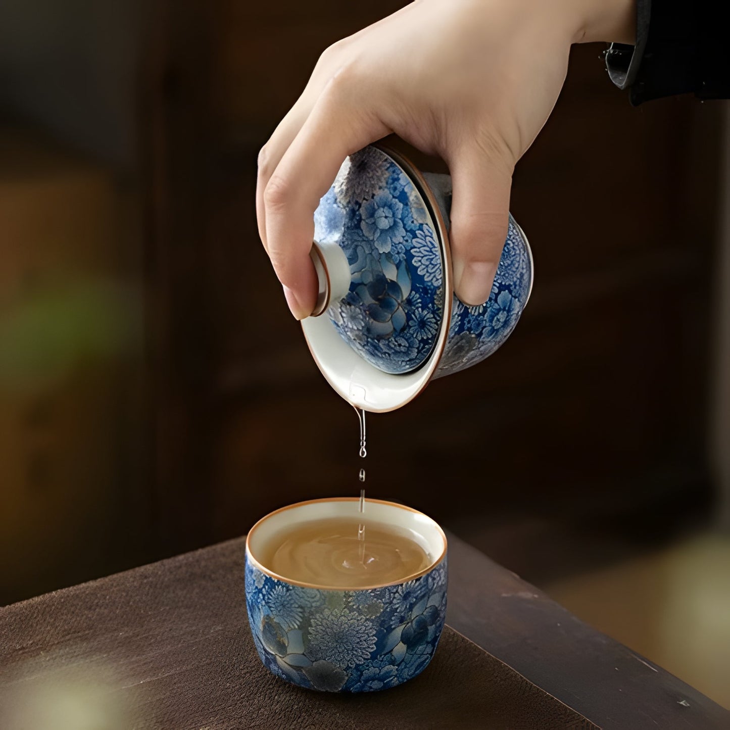 Delicate White Ceramic Tea Infuser Cup