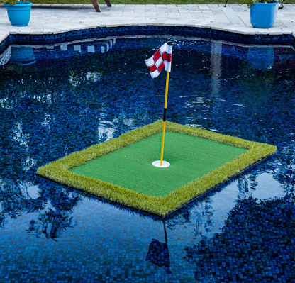 Portable Indoor Putting Green Mat Floating Golf Balls - Hehif