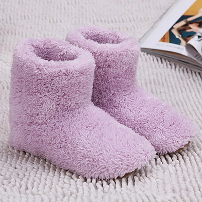 Warm Cozy Electric Slippers for Men Women