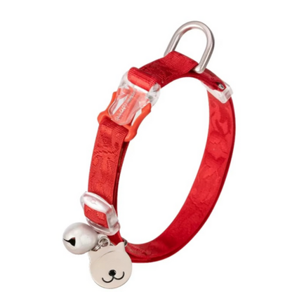 Comfortable Stretch Cat Collar with Quick Release Buckle
