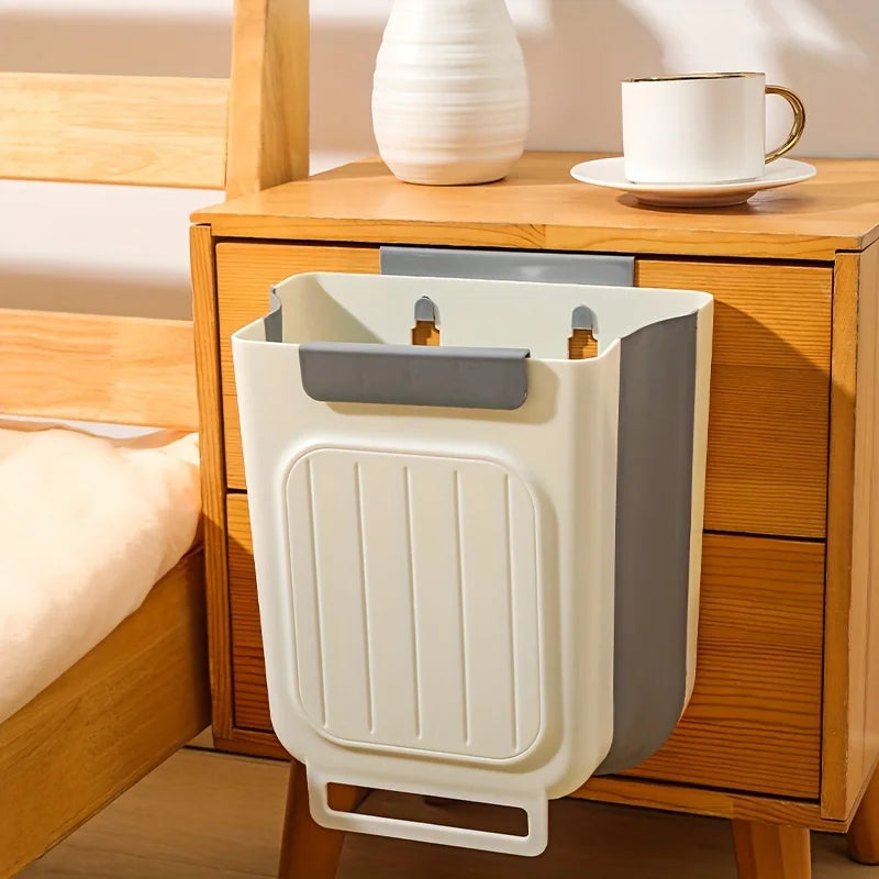 Space Saving Foldable Kitchen Waste Can - Hehif