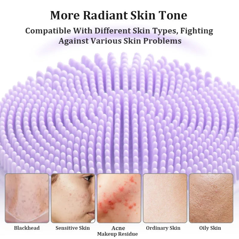 Exfoliating Face Cleanser with Soft Massage Brush