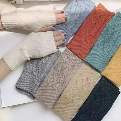 Warm Cozy Fingerless Winter Gloves