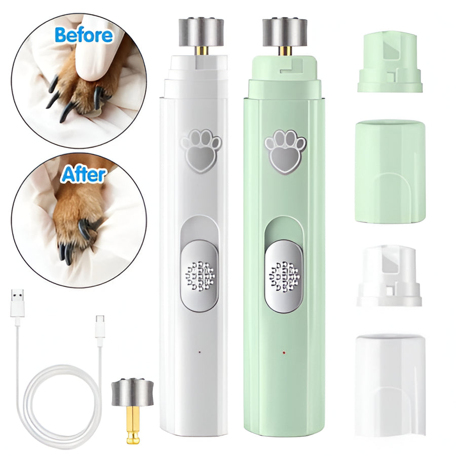 Pet Nail Trimmer and Polisher Kit for Dogs
