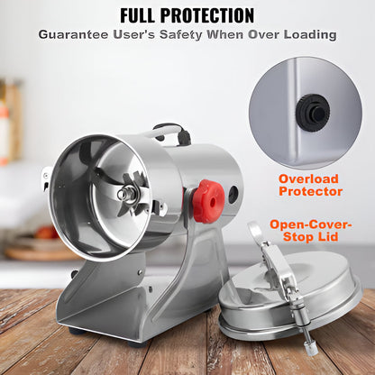 Heavy Duty Electric Grain Mill for Spices and Grains