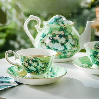 Beautiful Hand Painted Tea Coffee Cup Set