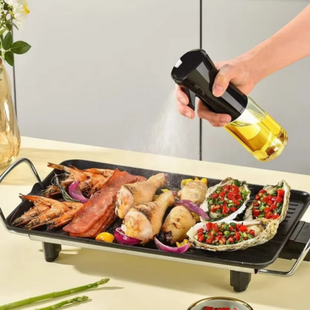 Reusable Non-Stick Oil Sprayer for Kitchen Cooking