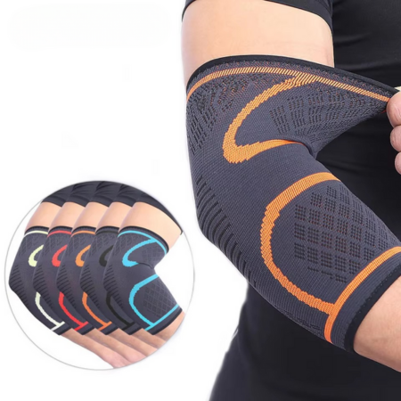Flexible Neoprene Elbow Compression Wrap for Athletes